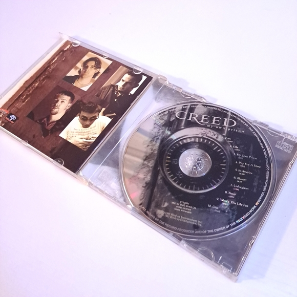 Creed - my own prison - CD with vintage  ticket stub - Picture 6 of 6